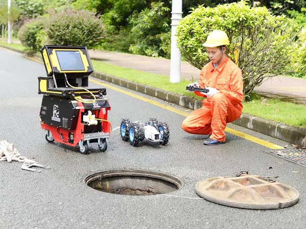 旬阳管道机器人检测